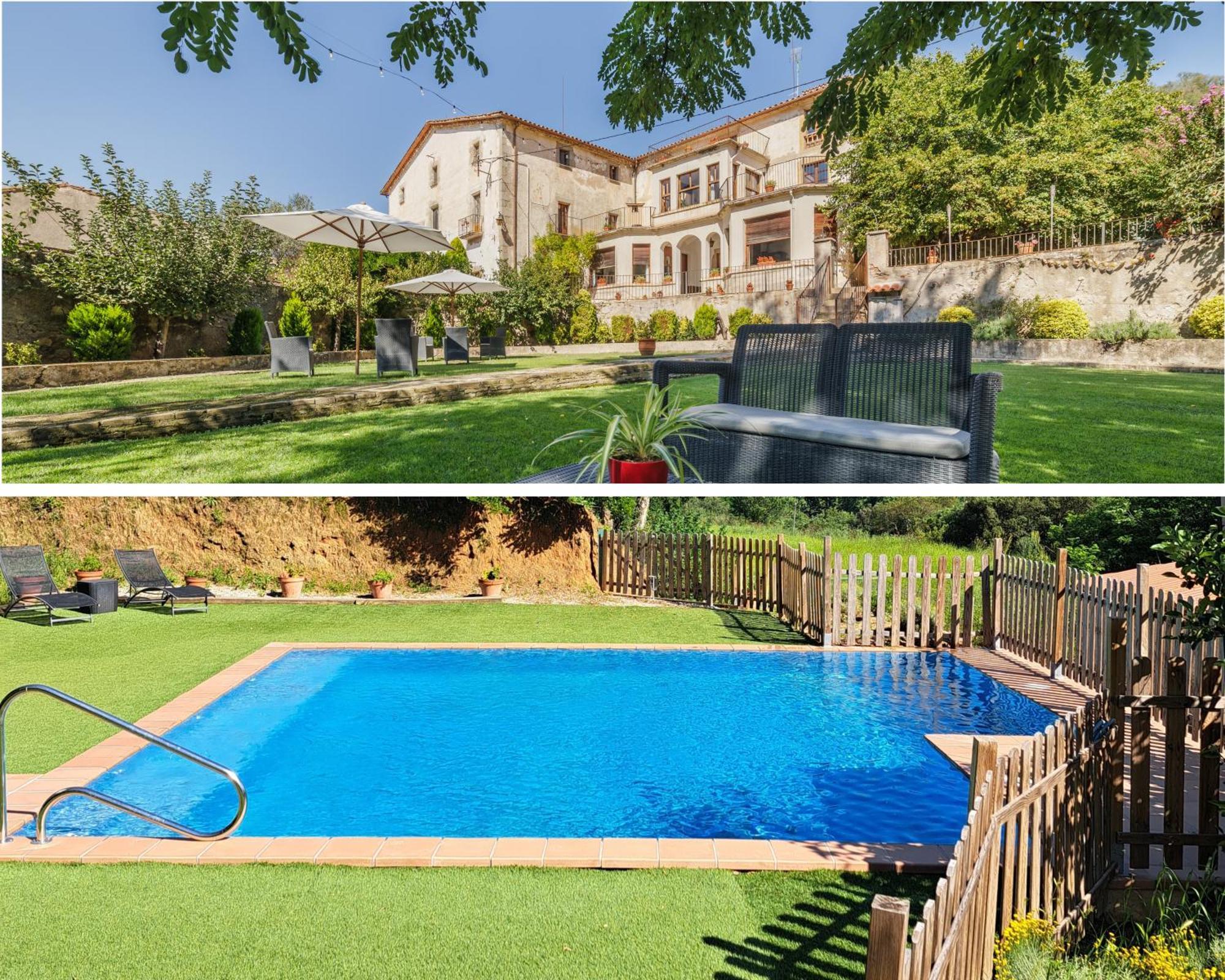Masia Can Orta Sant Feliu de Buixalleu Exterior foto